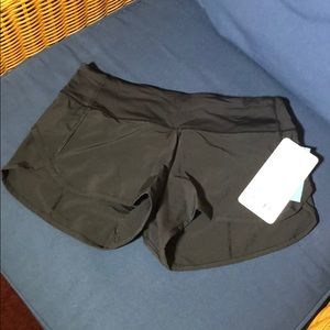 Lululemon speed short black size 4
